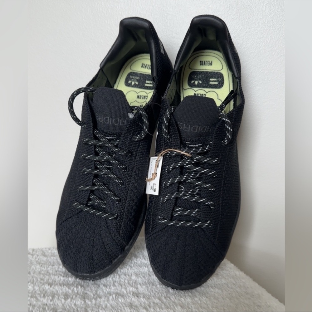 Adidas Pharrell Williams Superstar Primeknit Mens Shoes Color: Black Future